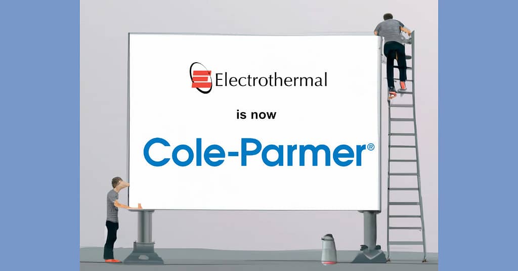 Electrothermal bytter navn til Cole-Parmer