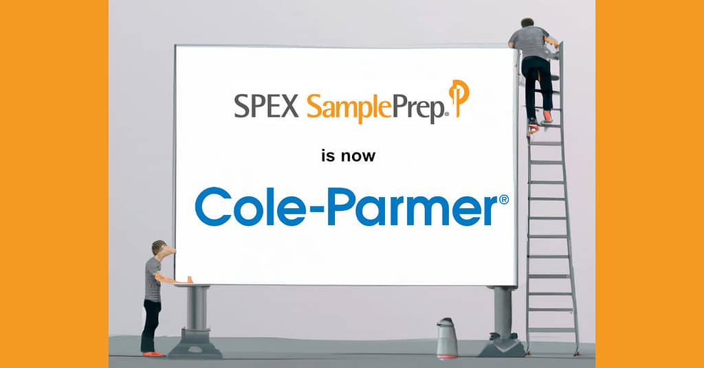 Spex Sampleprep Is Now Cole Parmer