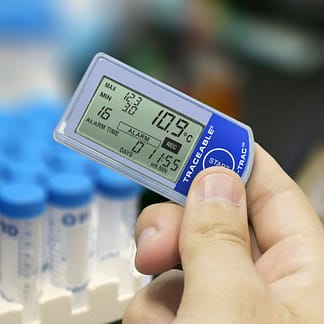 Traceable temperaturlogger