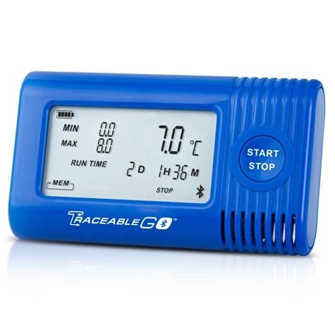 TraceableGo datalogger for flergangsbruk