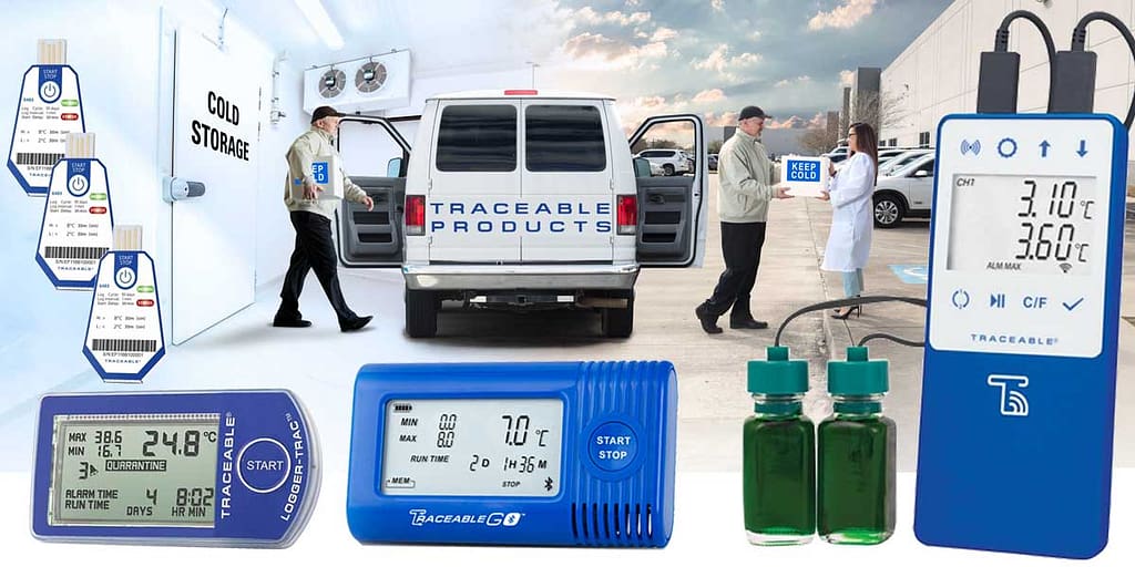 Traceable temperaturovervåking