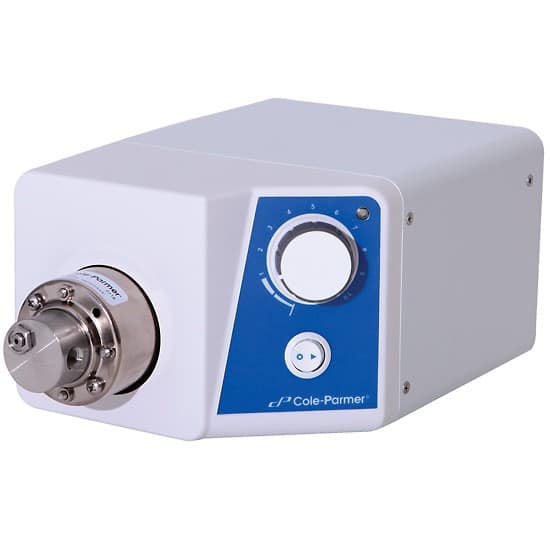 Cole-Parmer tannhjulspumpe med Micropump pumpehode