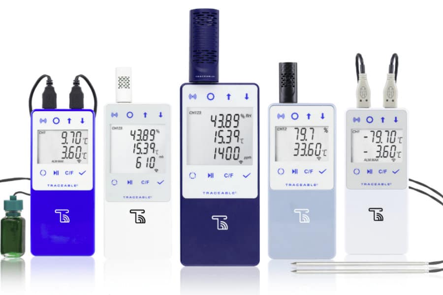 Traceable-temperaturloggere Traceable temperaturloggere