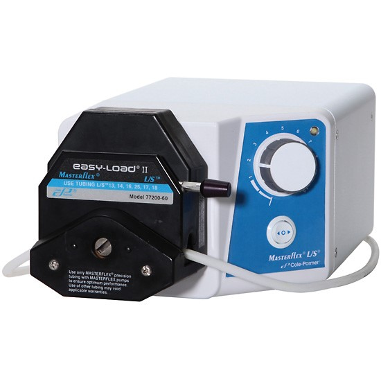 Masterflex kompakt slangepumpe med Easy-Load-II pumpehode (EW-07555-05)